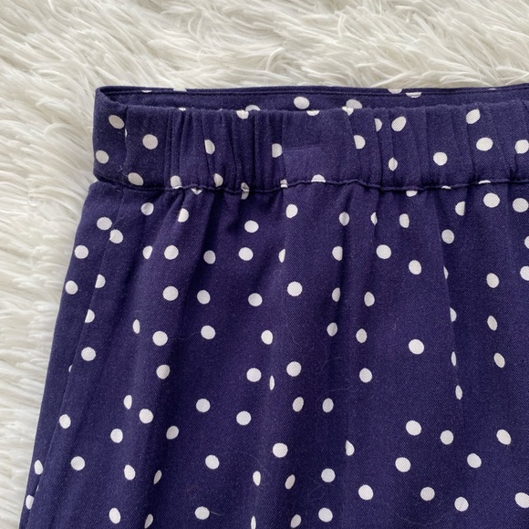 Market & Spruce • NWT Kali Scalloped Knit Polka Dot Mini Skirt Size Large - Picture 13 of 15